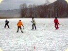 Eishockey am Talhof-See