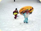 Reifen im Schnee Winterspaß am Talhof